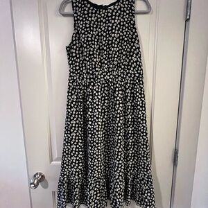 JCrew Black and White Women’s Maxi Dress